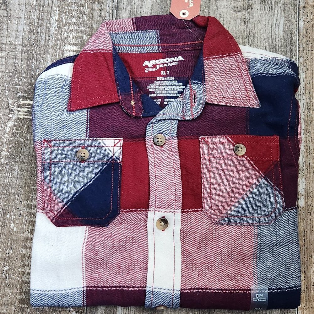 Boys Arizona Jean Co. Long Sleeve Shirt